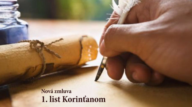 Nová zmluva - 1. list Korinťanom