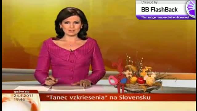 UpToFaith Dance in Bratislava, Slovakia on National Television seen by millions
